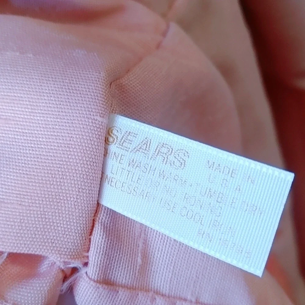 Sears vintage ruffled